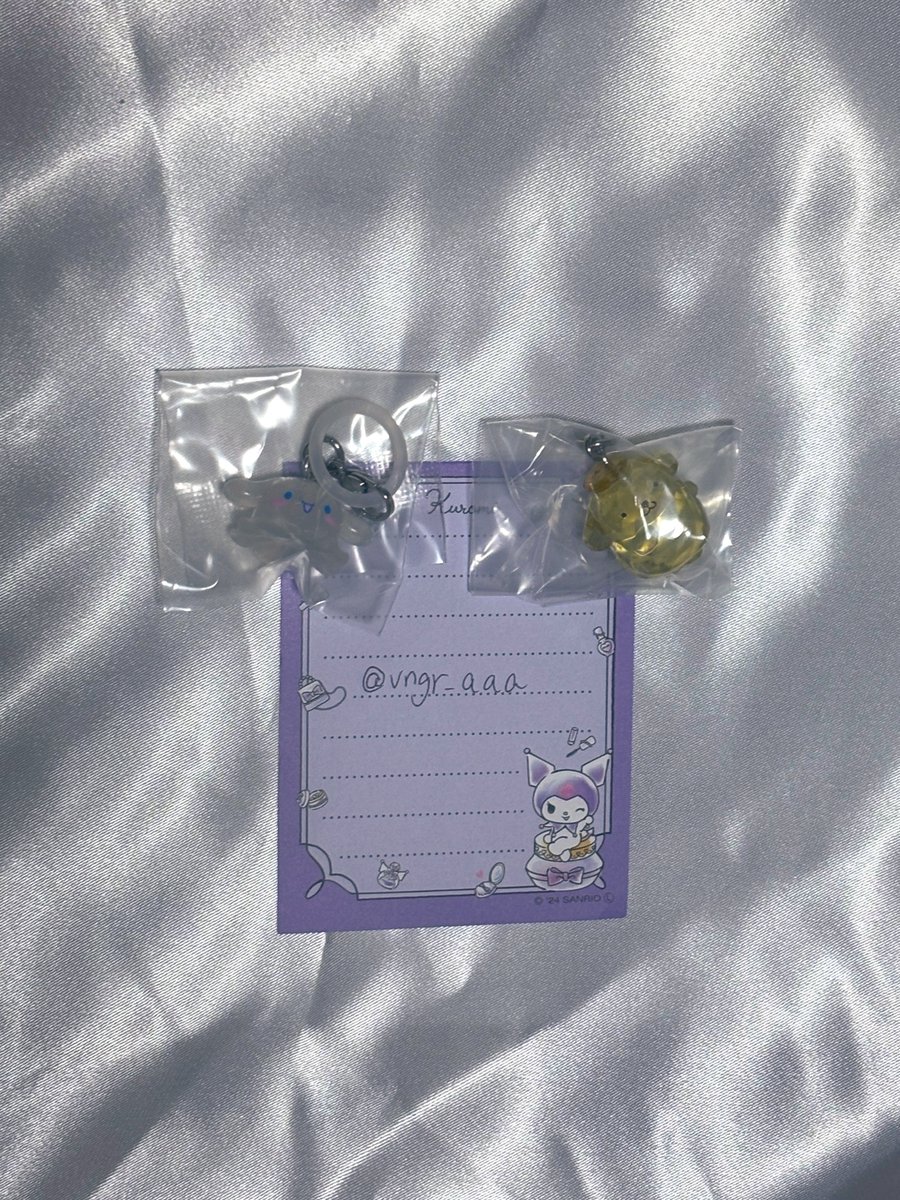 vngr_aaa's tweet photo. 【交換】サンリオ ガチャポン なりきりメンダコ クリスタル めじるしアクセサリー

譲)シナモロール(シナモン)/ポムポムプリン
求)クロミ(画像2枚目)

小田急線沿い、都内手渡しor郵送
お気軽にお声がけください！ https://t.co/EquO51b2qB