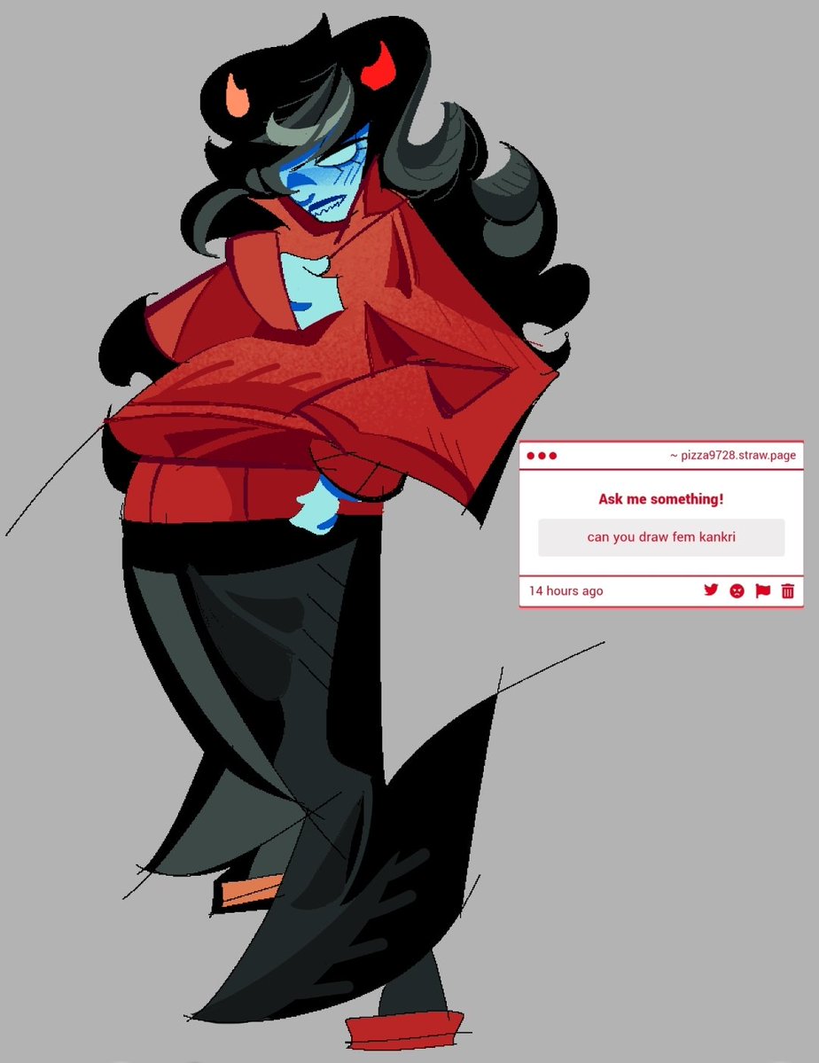 Fistaschecka's tweet photo. Every hs character would've been better if they were a woman https://t.co/7rqPw8sS9Z