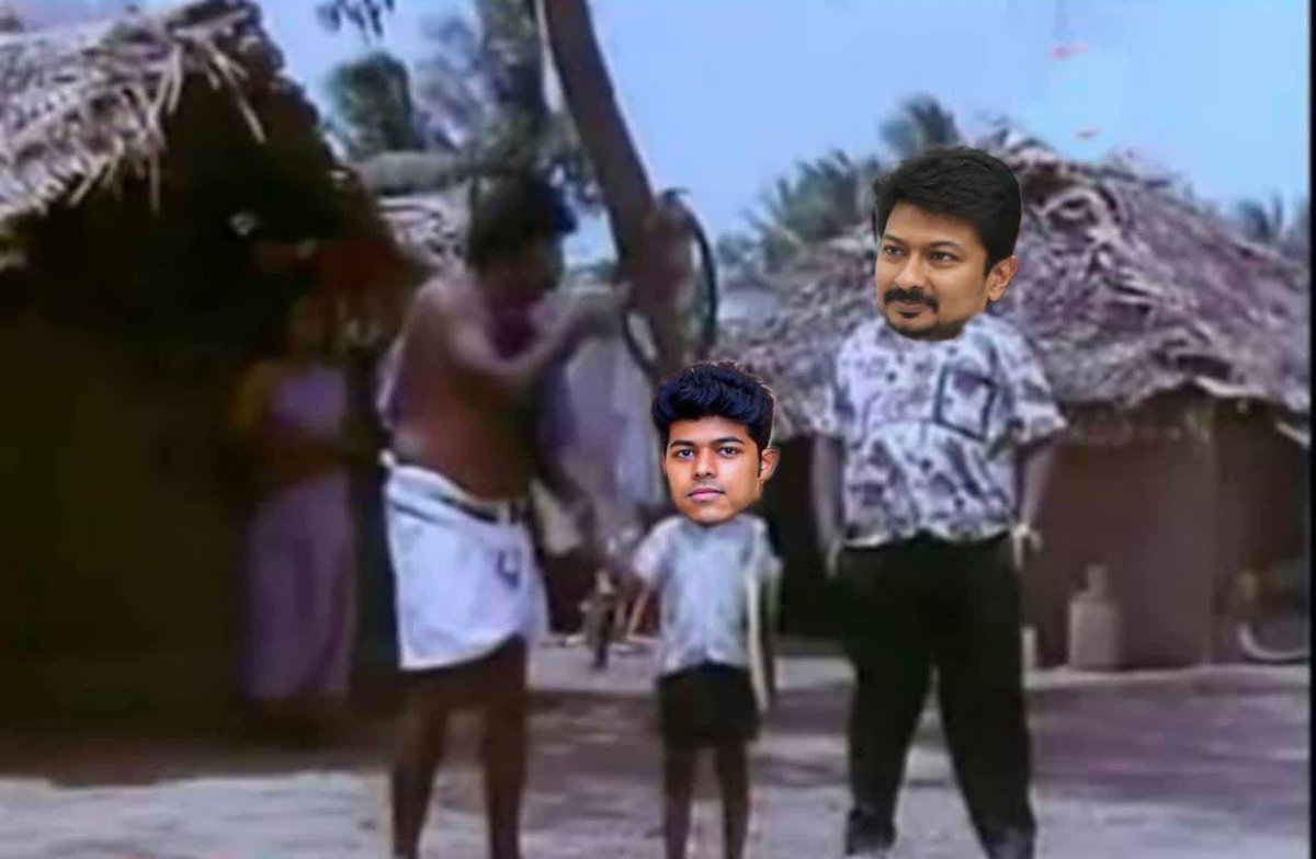 WhistleNewsX's tweet photo. உன்ன விட 25 வயசு சின்னப்பையன்…
அவன் அப்பா தமிழ் சினிமாவோட நம்பர் 1 ஹீரோ; 
தமிழ்நாட்டோட Chief Minister.

ஆனாலும், அவங்க அப்பா தயவு இல்லாம, சொந்த முயற்சில படம் பண்ணி ரிலீஸ் பண்ண போறான். 

ஓடுகாலி உதயநிதி நீ இவன் மூத்திரத்த வாங்கி குடி🤡 https://t.co/dd2K0lCRyu