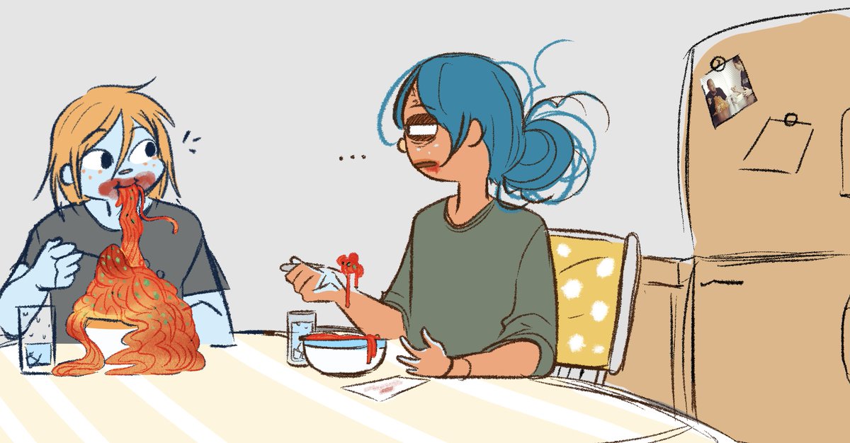 Glitchcookie10's tweet photo. Siblings actually being silly and happy
#art #oc #WHoc #welcomehomeoc https://t.co/vaxdRJ6nMy