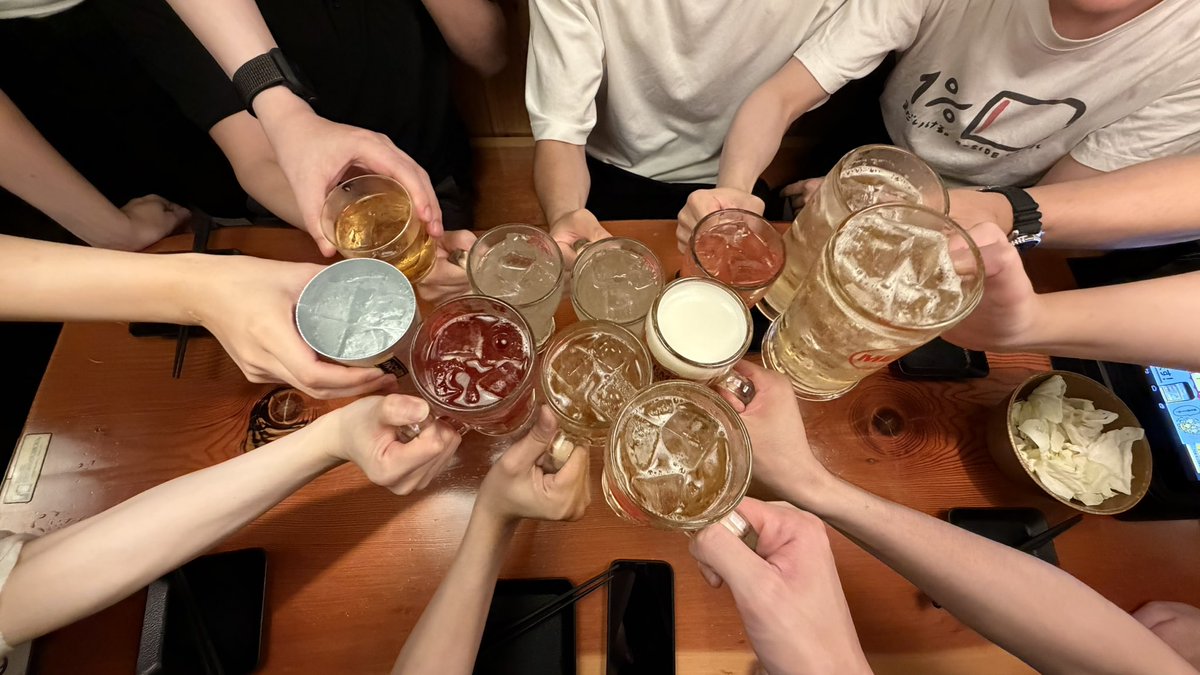 TanakaKouta1721's tweet photo. OFFF1日目お疲れ様！！🍺🍺 https://t.co/AWGqEA4r6J