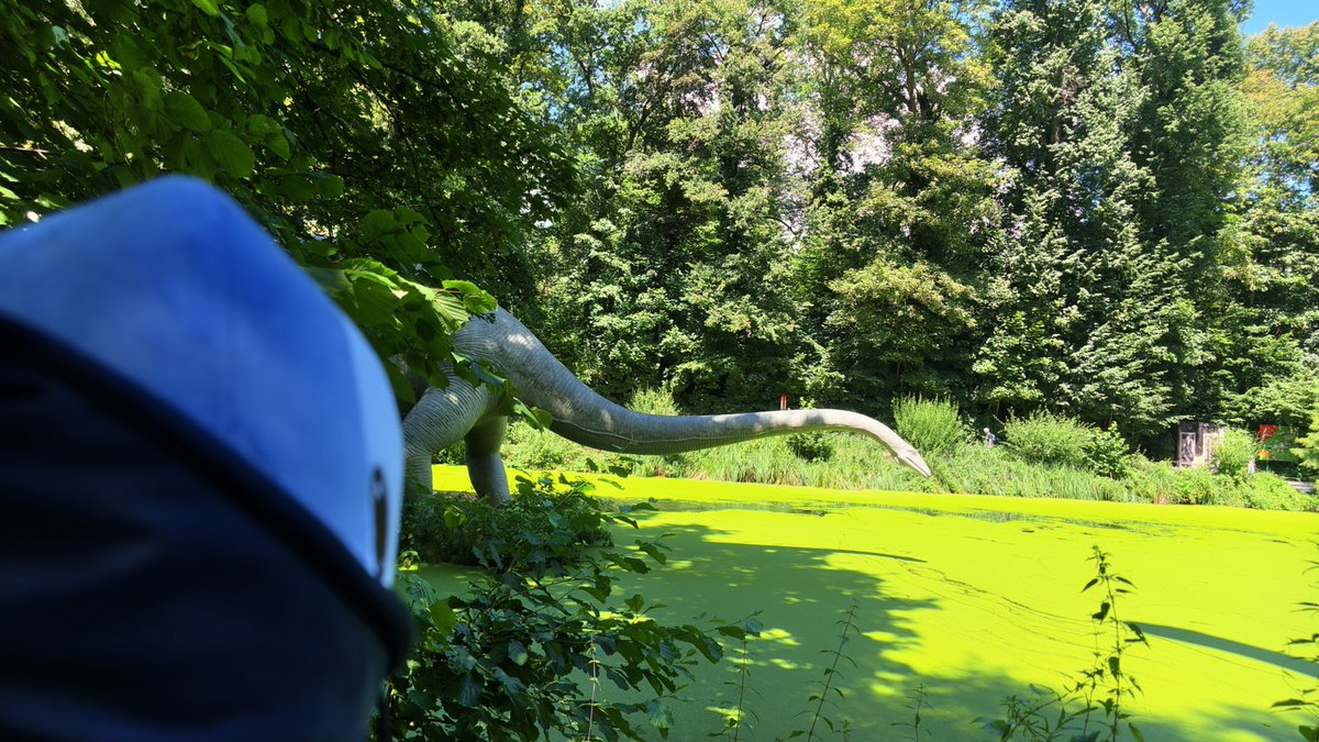 schroniBahn's tweet photo. Hai besucht die Dino
#pochiup_ https://t.co/VlTi7qk3Sd
