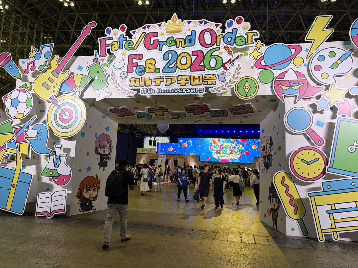 Ikepan0827's tweet photo. FGOフェスに行ってきました
(滞在1時間) https://t.co/XrODJSjNbu