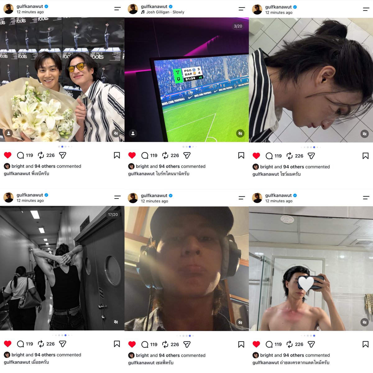 9lx97's tweet photo. เด่กมานขยันพิมพ์แคปชั่นมาก ลง 20 รูปแคปชั่นไม่ซ้ำเลยสักรูป พอไอจีให้เปลี่ยนแคปชั่นได้ทุกรูปก็คือสนุกเลยดิ นี่ก็อ่านสนุกเหมือนกัน เอาอีกนะ ชอบ ๆ 55555555555555 https://t.co/hFPzwzELrH