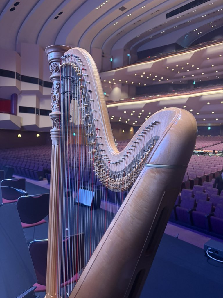 SakuHarp's tweet photo. #葬送のフリーレン Film Concert 2026

パシフィコ横浜にて葬送のフリーレン、オーケストラコンサートでした。
ハープ沢山弾かせていただき感謝です✨

大好きなアニメ。
素晴らしい楽曲を演奏できて幸せでした。

#フリーレン 
#フリーレンコンサート 
#frieren https://t.co/iLP1aKNq2g