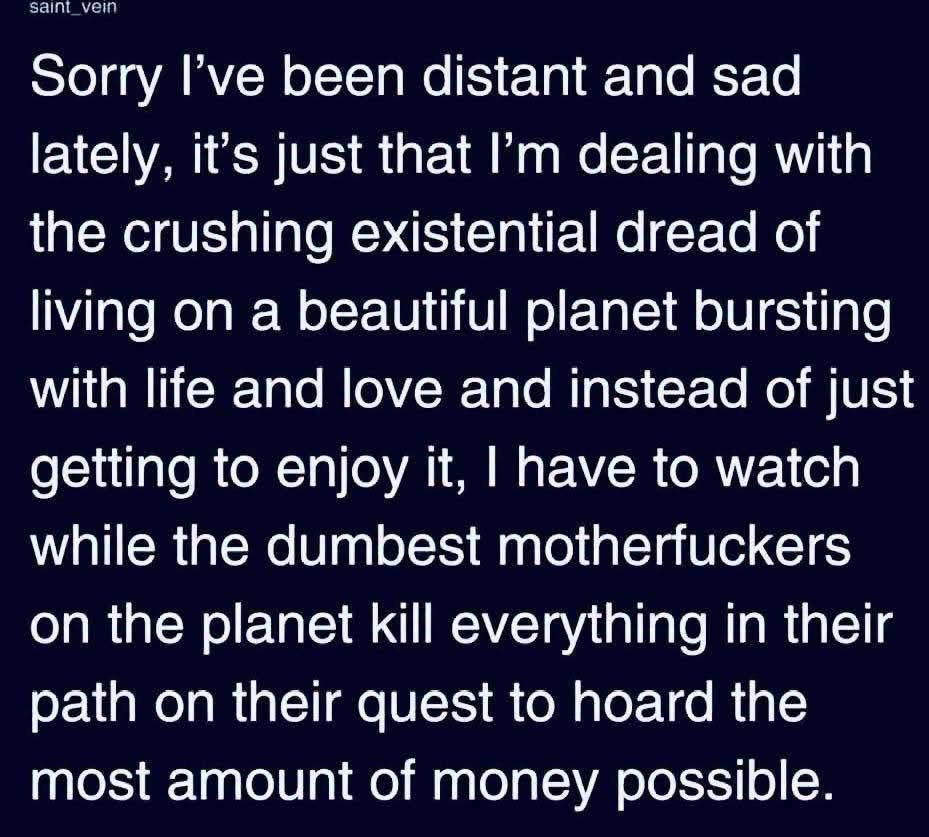 Michael_A_Dare's tweet photo. #Life #GreedSux 

One of the most truthful posts I've ever read. https://t.co/rREeRBtTKL