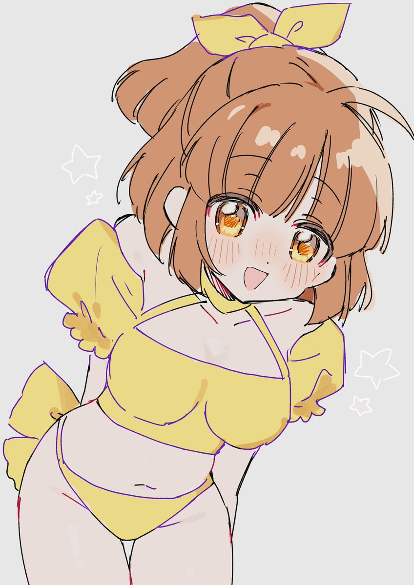 ro_ro_sh's tweet photo. 水着💛 https://t.co/olAaHqrfPg