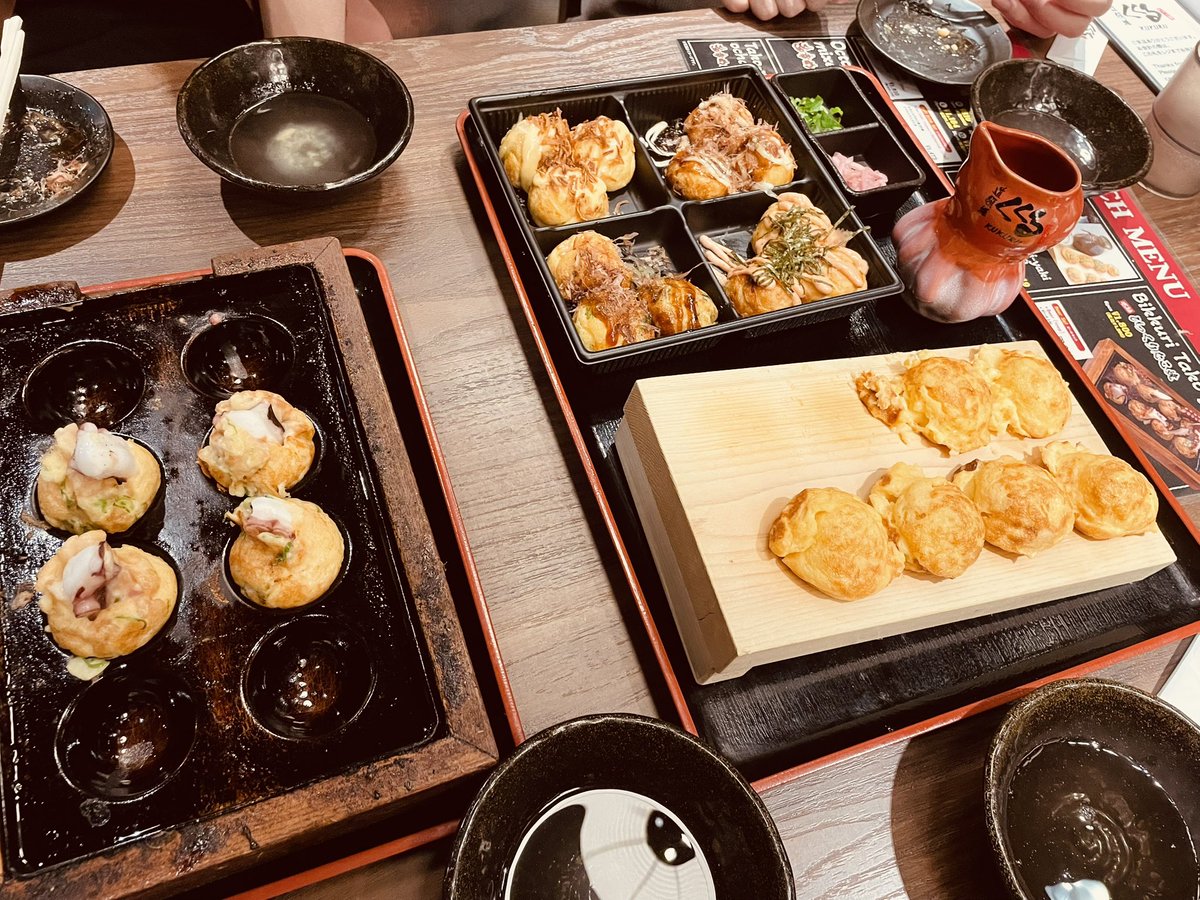 Kissy_13_30's tweet photo. 大阪の飯ども🔥🐙🔥 https://t.co/kVABNJAK9c
