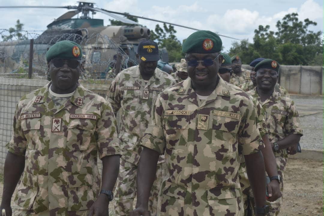 NigeriaArmyInfo's tweet photo. COMMANDER INFANTRY CORPS REAFFIRMS COMMITMENT TO TROOPS’ WELFARE, COMMISSIONS NEW INFRASTRUCTURE AT 25  BRIGADE

In furtherance of the Nigerian Army’s commitment to enhancing combat readiness and improving troops’ welfare, the Commander Infantry Corps (CIC), Major General Godwin Mutkut, paid an operational visit to Headquarters 25  Brigade, Damboa, on 30 July 2026. During the visit, the senior officer received updates on ongoing operations, commissioned key infrastructure projects aimed at improving the Brigade’s operational capacity and personnel welfare, and commended officers and soldiers for their resilience, professionalism, and unwavering commitment to counter-terrorism operations under the Joint Task Force (North East) Operation HADIN KAI.

At the Brigade Operations Room, Major General Mutkut received a comprehensive briefing on the prevailing security situation, ongoing operations, key achievements, and operational challenges within the Brigade’s Area of Responsibility (AOR). He subsequently toured the Brigade Headquarters Base Camp, where he commissioned newly completed infrastructure projects, including the Brigade Commander’s Residence, the Headquarters Office Complex Annex, and the Brigade Guard Room, all executed by the Brigade Commander, Brigadier General Igwe Omoke. 

Addressing the troops, the CIC acknowledged the highly contested operational environment in which they operate and conveyed the commendation of the Chief of Army Staff (COAS), Lieutenant General Waidi Shaibu, NAM, for their courage, resilience, and unwavering commitment in countering terrorist threats. He also highlighted the Nigerian Army’s welfare initiatives aimed at improving the well-being of personnel and their families, stressing that enhanced welfare should translate into greater operational effectiveness and mission success.

Major General Mutkut reminded personnel to uphold the ethics, customs, and traditions of the Nigerian Army. He reiterated the Service’s zero-tolerance policy on drug abuse, theft, fighting among personnel, and the misuse of social media. He further urged soldiers to maintain strong family ties, noting that a stable home front remains critical to sustaining morale and enhancing operational effectiveness.

In his remarks, the Commander 25 Brigade, Brigadier General Igwe Omoke, expressed appreciation to the Commander Infantry Corps for the visit and continued support to the Brigade. He noted that the commissioning of the new infrastructure and the CIC’s words of encouragement would further motivate officers and soldiers to remain resolute in the discharge of their constitutional responsibilities.

The visit concluded with the exchange of souvenirs and group photographs before the Commander Infantry Corps departed Headquarters 25 Brigade, marking the successful end of the operational engagement.

MOHAMMED GONI
Captain 
Acting Military Information Officer 
Headquarters Joint Task Force (North East) Operation HADIN KAI 
MAIDUGURI 
31 July, 2026
