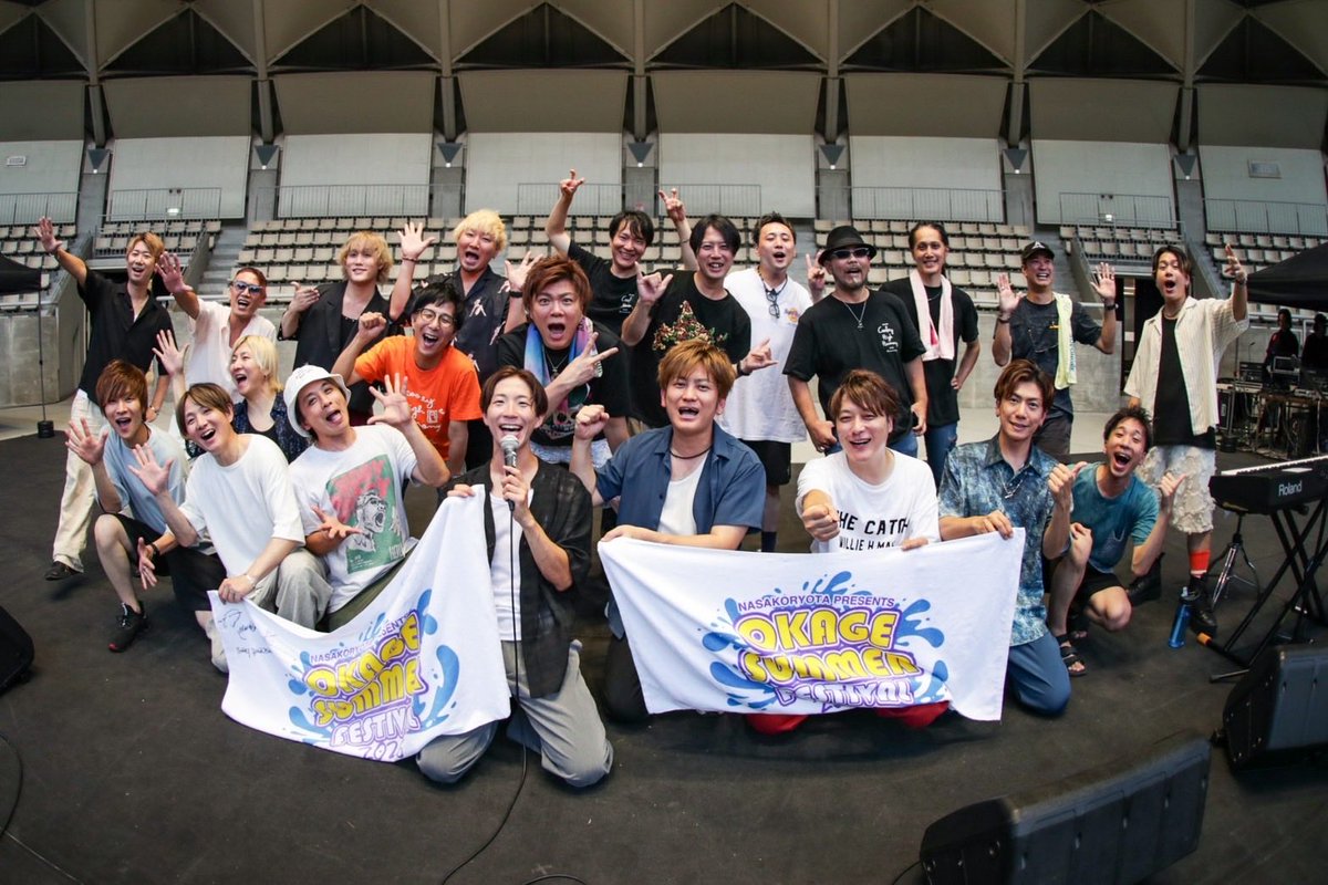 tomoki_2014's tweet photo. オカゲサマー炎天下の中皆さんありがとうございました😊

むっちゃ頑張ってくれたので8/1だし、超爆弾告知キャスやりましょか‼️

ひひひ。

今モーレツに準備してますのでもう少しお待ちを！急に始めます💪
お見逃しなく🌻

そしてあれもやっちゃお。

スペシャルな日曜日の夜に🌉 https://t.co/mmHAsRsRPy