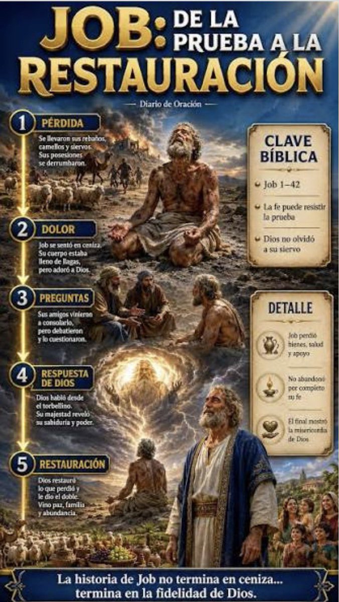 guenther37's tweet photo. Job36 #rpsp Mi conocimiento proviene d lejos y Él está en lo justo El sufrimiento en Dios es un instrumento d enseñanza Usa las pruebas p acercarnos; las dificultades revelan áreas de nuestra vida q necesitan cambio La Pregunta ¿He aprendido o me enojo contra otros o contra Dios? https://t.co/SfFtaOG5ZM