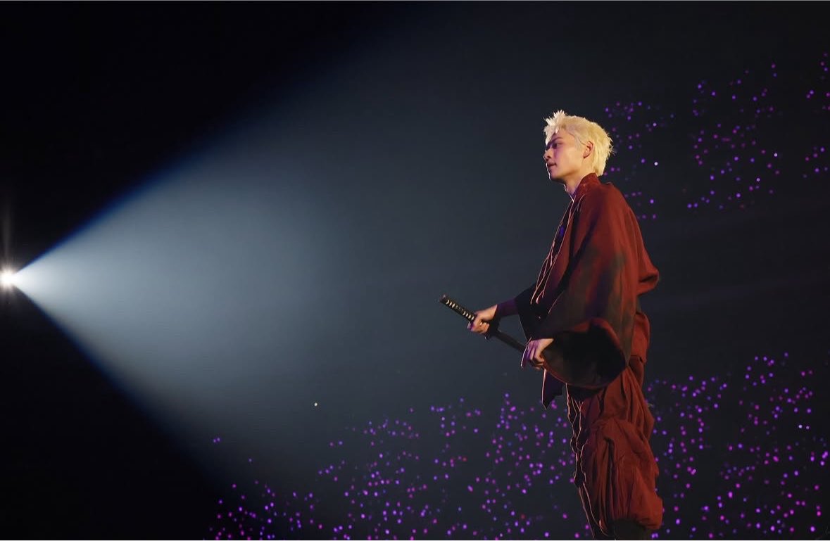 com_ymk97's tweet photo. 愛しの推しひゅうちん🦍💜
演舞Lv２殺陣🗡2024とはまた違うアクションに絞り方、演技力、眼力何もかも漢で素敵すぎてほんとまた惚れ直した🩷そして、コトダマの歌唱パートが増えて歌声聴けてメロすぎて最高すぎた🫶🏻💗これからも推し事させていただきます♡
最高のステージありがとう♡
 #CDF2026レポ https://t.co/UQKUVbDtyp