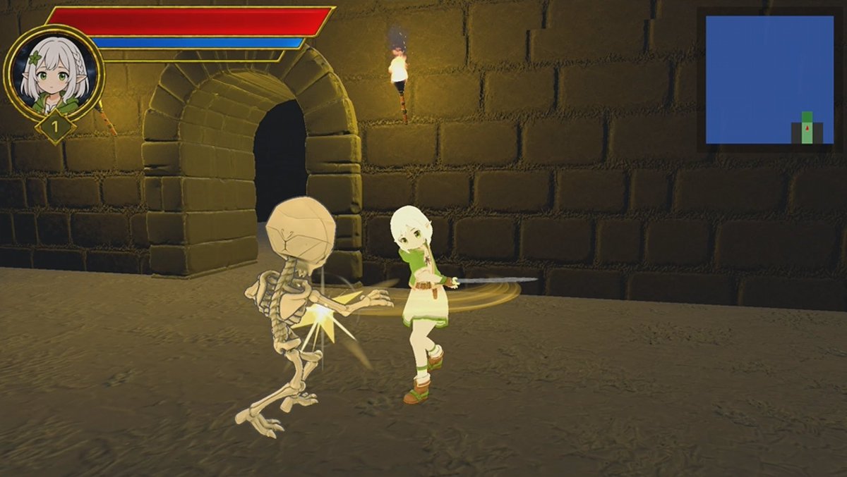 sai_student's tweet photo. 本業の合間に、成人向けファンタジー3D ARPGを個人制作しています。
ダンジョン探索や戦闘、物語を楽しめるゲームを目指して開発中です。
このアカウントでは、制作進捗やキャラクター、ゲーム画面などを少しずつ紹介していきます。 https://t.co/EMj8VP5NGm