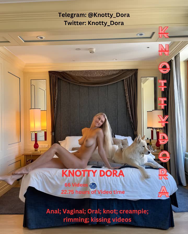 Knotty_Dora3's tweet photo. Some golden hour glow in a lavish hotel suite .✨Being a Long-haired blonde beauty lounging on silk sheets naked with my majestic white wolf by her side. Pure elegance meets wild desire.
#K9girl #Blonde #zoophilia #Knotty https://t.co/cjmidkOf8b