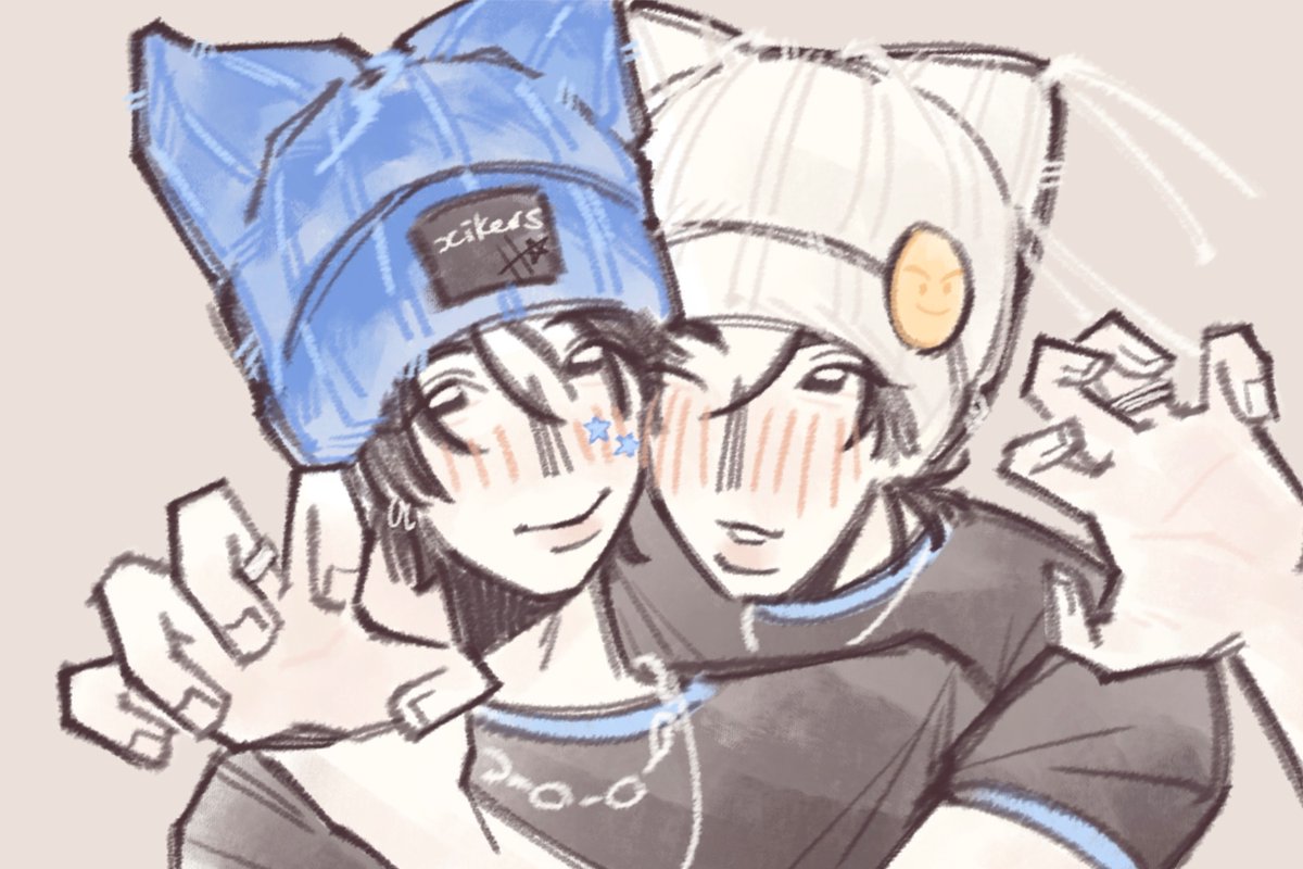 771F99A8's tweet photo. beanie bros https://t.co/B1Qb0V4blE