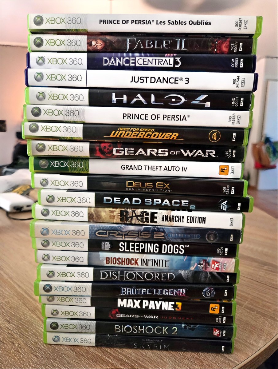 s4t4sfr3d's tweet photo. J'ai ressorti du 100% physique, du 100% HD compatible TV OLED, avec 0% connexion obligatoire, 100% jeu qui m'appartient, 100% pure nostalgie 0% installation sur DD #Xbox360

Merci @RaphJV 👍 https://t.co/k1Z0STosQT