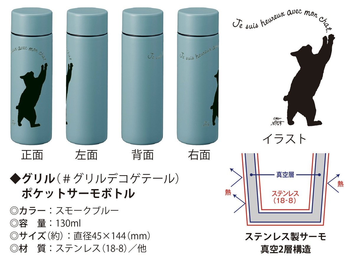 tasu_cafe's tweet photo. 【在庫アリ:即発送OK】
こちらのポケットボトルもよろしくです～。
昼間の服薬ある民のバッグにそっといかがですか？

・ポケットボトル　7150円
（なにかしらグッズおまけ付き）

【ご予約方法】
リプまたはDM
公式LINE
予約用Gmail（tasucafe.goods★https://t.co/t9pIMe0SHD星印を＠に変換）
ご都合の良い方法にて、種類と数を指定してご予約下さい。

※写真3枚目は歴代のボトルとのサイズ比較