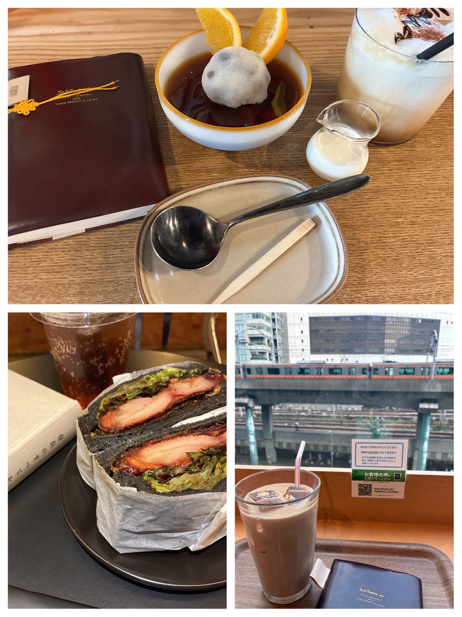 hkr_0619's tweet photo. 東京読書旅楽しかった📚✨
素敵なホテルとカフェに出会えました☕️🌿 https://t.co/JWwleLRsJV
