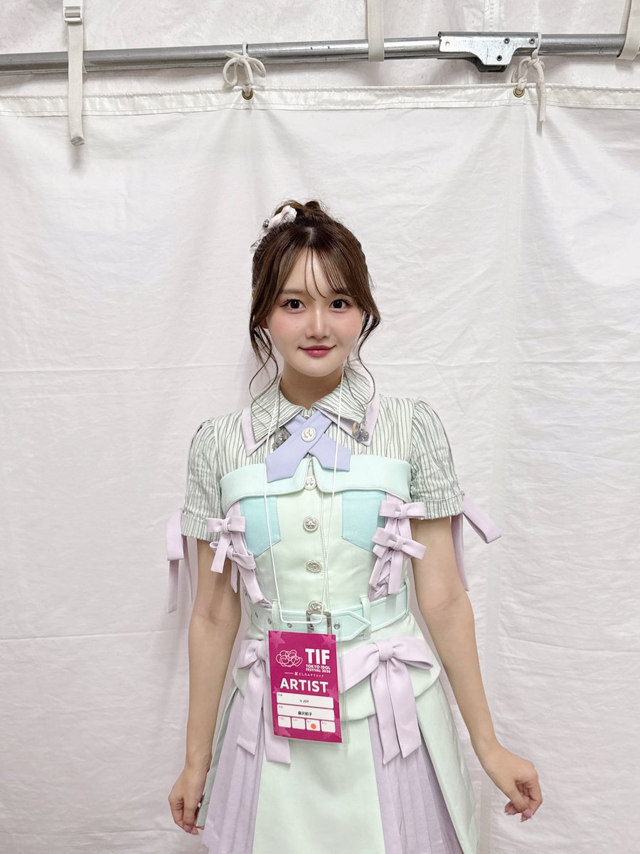 fujisawa_riko's tweet photo. #TIF2026་ 
ありがとうございましたー❤️‍🔥

今年も最っ高にたのしかったーー！
天候の変化が凄かったので、みなさんお家に帰っても水分補給してくださいね😭

沢山盛り上がってくれてありがとう!!
最高の夏🌻✨️👑
#ニアジョイ https://t.co/Y2VjpX75E0