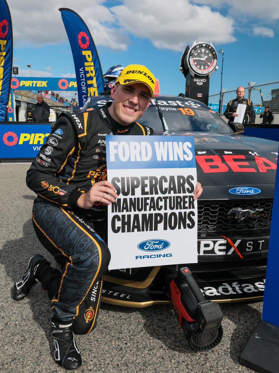 IgnitionJD's tweet photo. If it wasn’t for @FordRacing there would be no @supercars! Sticking around &amp; remaining invested working hard to get the cars on parity after having a disadvantage that the sport allowed for so long!

@Ford @FordAustralia &amp; Teams well earned &amp; well deserved! #RepcoSC #V8SC https://t.co/k7PQ4RplYz