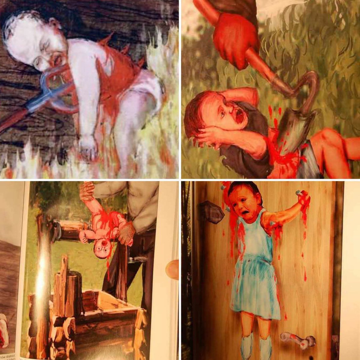 DanutaHejman's tweet photo. @Vital54falcon @0DonaldTrumpJrQ 🇵🇱When you stop glorifying the criminals who carried out ethnic cleansing in Poland during World War II – Bandera, Shukhevych, UPA, OUN – then how will you account for the brutal murders of defenseless civilians? https://t.co/tw31NOBMHl