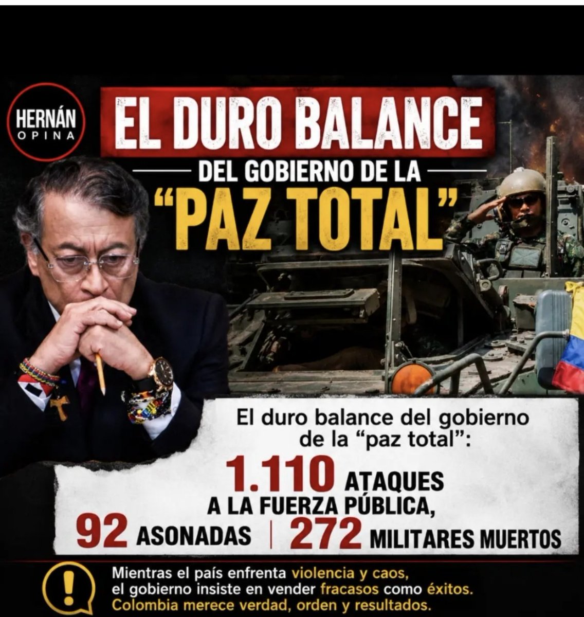 jailoptacones's tweet photo. Dicen los petroburros q vamos a volver a la nuerte y entonces q es esto  del bandido   q el mejor desgobieno sera  53 mil muertes  250 nasacres 670  lideres sociales asesinados 330 mil hectáreas de coca  esto lo q  es es  un festin para los criminales https://t.co/VHyDltuCN7
