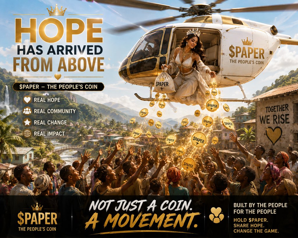 Megatron_900's tweet photo. @paperprincess20 @Defimatrix0 When the Princess arrives, the whole city feels it.

Hope. Community. $PAPER. 📄💜
The movement is just getting started. 🚀

#PaperPrincess #PAPER @paperprincess20 https://t.co/GphJrH6JRk