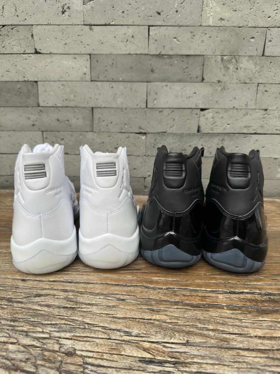 houseofheat's tweet photo. COMME des GARÇONS x Air Jordan 11 Pack Drops Fall 2026 🐼

Details: https://t.co/QFGmuRY8BV https://t.co/PvMo8zH5MK