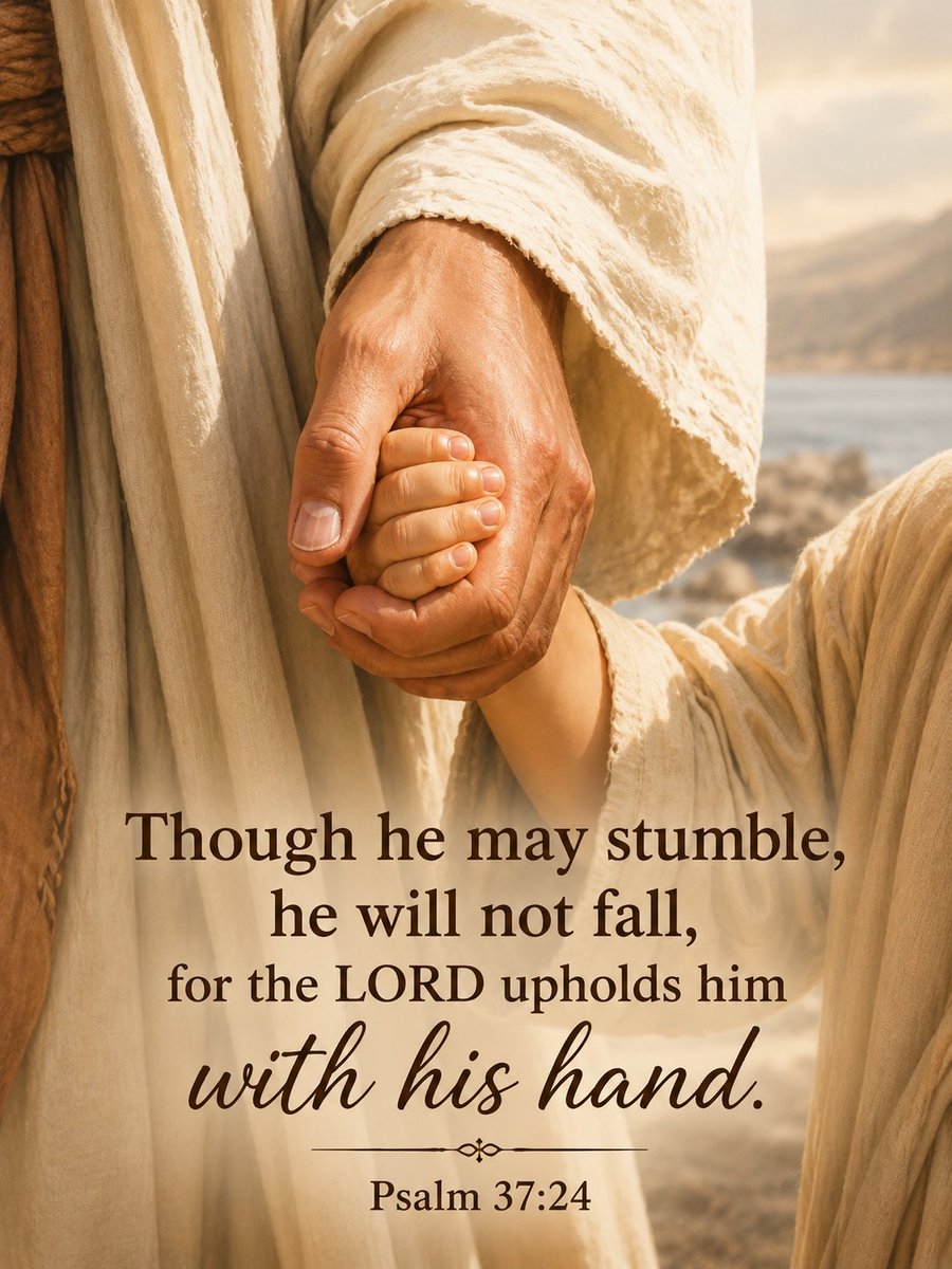 John_Matthew_T's tweet photo. He upholds you with His mighty hand

Psalm 37:24 https://t.co/FNa2y7WVYB
