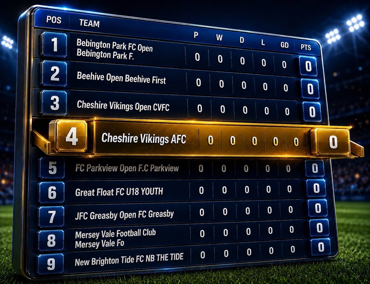 CVikingsAFC's tweet photo. New season. New teams. New challenges #cvafc https://t.co/bR4ZOUrgj8