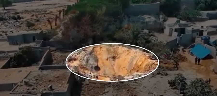 MarioNawfal's tweet photo. 🇺🇸🇮🇷 NYT published a visual investigation showing the reported U.S. dropped a 2,000-pound Mark-84 bomb on a family home on Iran’s Qeshm Island.

A husband, wife, and their 2-year-old son were killed. 2 other children were pulled out alive.

The crater and fragments match one of the largest conventional bombs in the American arsenal, dropped in a packed residential neighborhood.

According to the report, the U.S. says it was hitting IRGC targets.

The pictures raise the obvious question of what exactly was being aimed at, and why a weapon that size was used there.

Source: NYT / Writer: Lucas