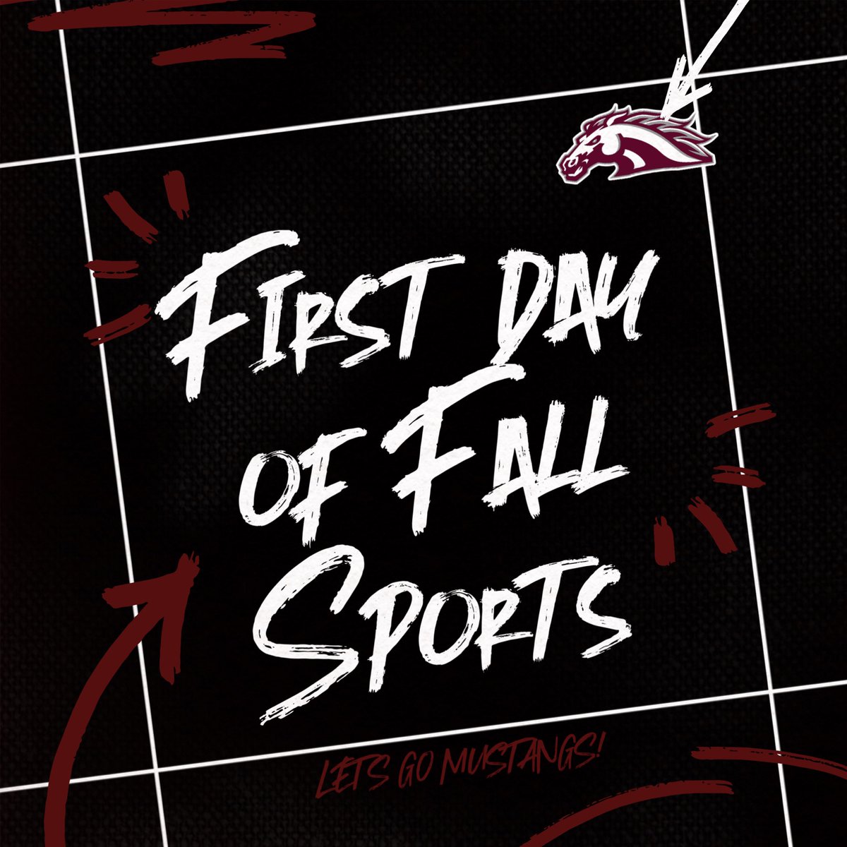 WestHiMustangs's tweet photo. 📣 It’s the First Official Day of Fall Sports! 🍂🏈🏐🏃♂️
Reminder to all student-athletes and families:
✅ Be sure you’re registered on Final Forms and fill out all required forms
✅Every student must have a valid sports physical on file to participate
#GoWest 🐎 https://t.co/K4fq1y4Zxb