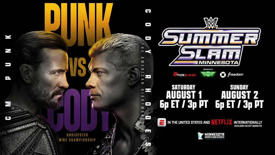 RingsideRundown's tweet photo. Tonight is Night One of #SummerSlam! Come hang out with @erikringside_ and chat with him and other wrestling fans while you watch the show at home!

#Twitch: https://t.co/B7m9pJGqBz

#WWE https://t.co/JIRNH2l9rH