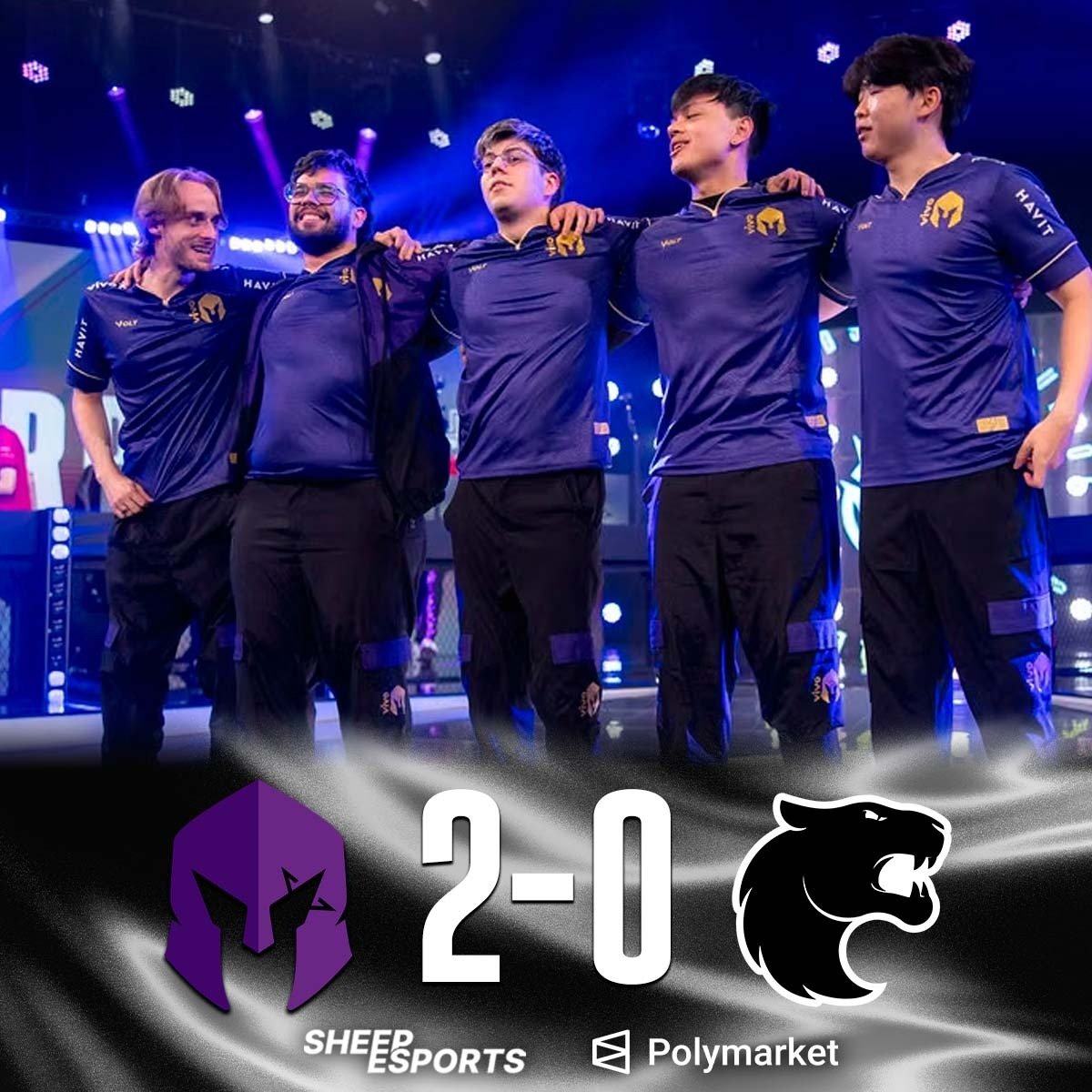 SheepEsportsBR's tweet photo. ACABOU.

A Vivo Keyd Stars ATROPELA a FURIA, fecha a série em 2-0 e SEGUE em ótimo momento no CBLOL.

Um time MUITO ajustado, todas as peças sabendo suas funções e hoje com uma grande atuação da dupla Mireu e Scamber. https://t.co/hk9IrmcxyD