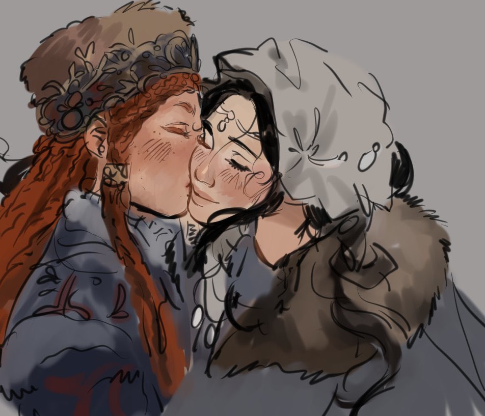 starkthinkerr's tweet photo. sansa stark and her truest friend jeyne poole

                                           ❅ ◞ art by @Cj_KhalifP https://t.co/2BWuGjnATe