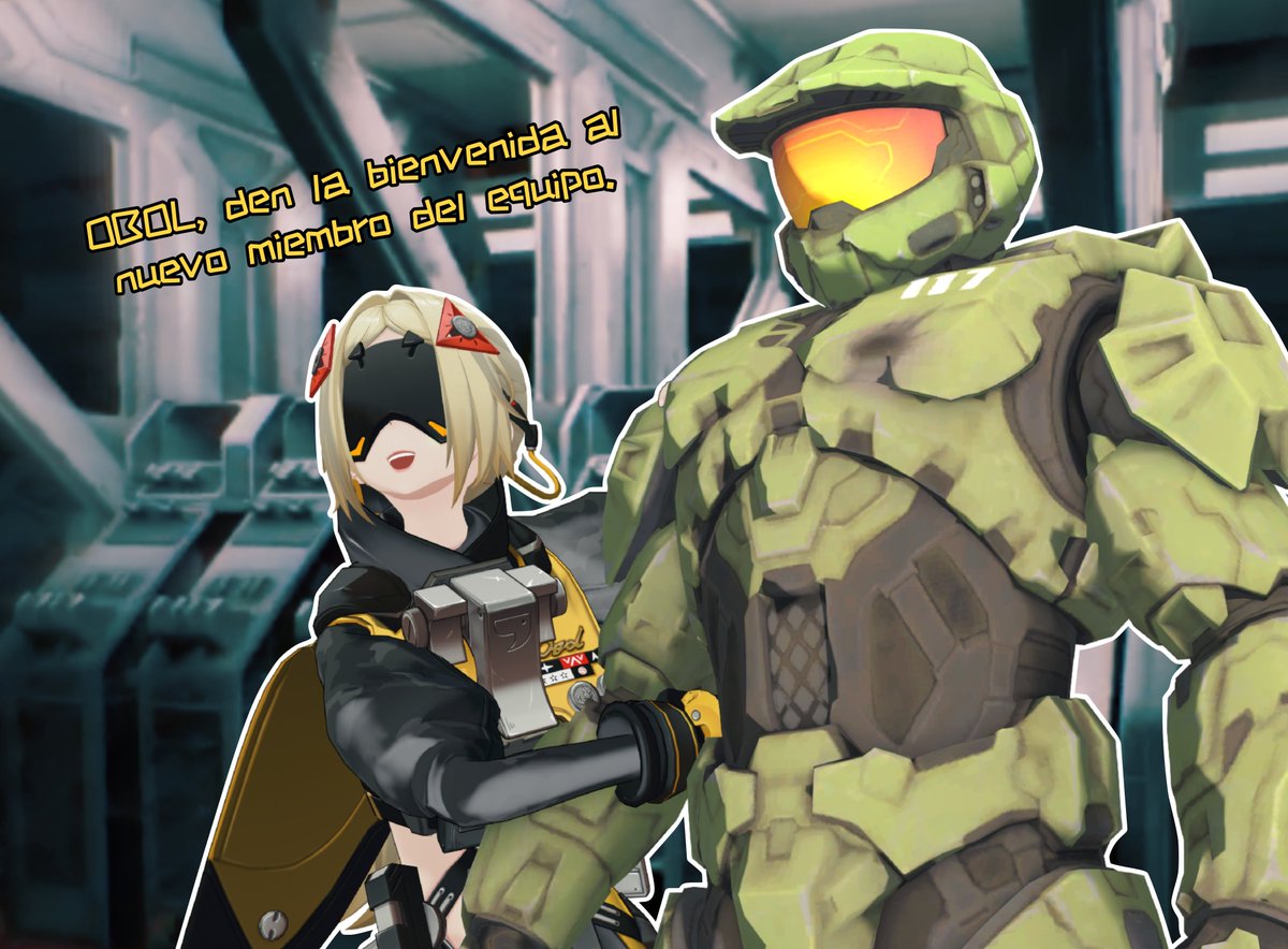 SDemara_'s tweet photo. El nuevo miembro del equipo.

#halo #zenlesszonezero #zzzero #zzz #blender #3dart https://t.co/pC3bi6U1mX