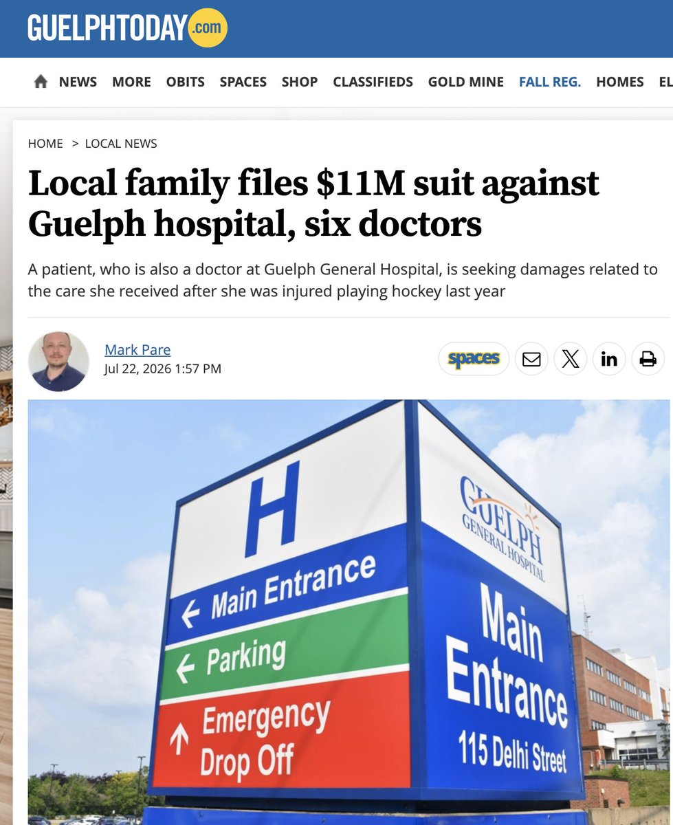 raghu_venugopal's tweet photo. Compartment syndrome is a surgical emergency with a clinical diagnosis aided by specialist consultation and invasive testing of muscle compartment syndrome. A very difficult case in Ontario. 
https://t.co/IlumVWVWEi https://t.co/qGHjlLftMA
