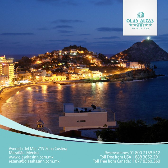 olasaltasinn's tweet photo. Mazatlán te espera para disfrutar el sol, el mar y la arena de la perla del Pacífico un destino muy especial para visitar en familia o con amigos🌴🌊  Cotiza y reserva al 669 981 31 92 ó whatsapp 6699 18 19 24 ☎📲 https://t.co/yhtVOaPaaq