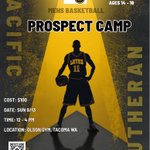 Photo by PLU Men's Basketball (@PLU_Mbball)