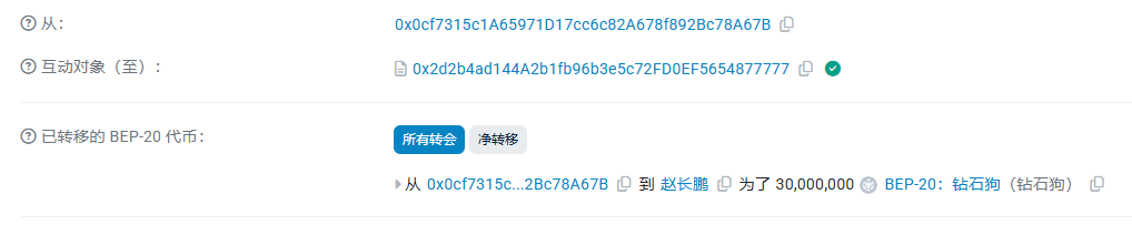 dogewlfi's tweet photo. 社区认为CZ @cz_binance 和AB  @Abrlien 都是钻石手也应该拥有 钻石狗 分别空投了4500万枚钻石狗给他们 我们后续还会给更多的钻石手空投！欢迎留下你的钱包地址。
0x2d2b4ad144a2b1fb96b3e5c72fd0ef5654877777 https://t.co/TnLMkqxijF
