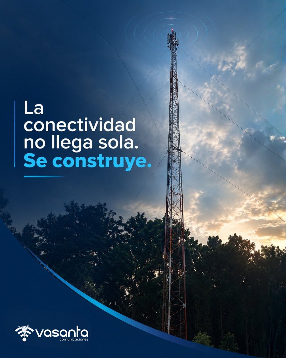 VASANTAMX's tweet photo. La infraestructura conecta oportunidades 📡
#Conectividad #Vasanta #BrechaDigital https://t.co/biUSblpwb9