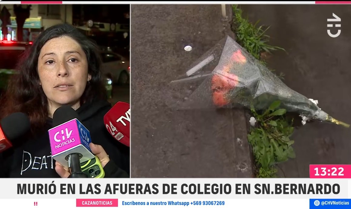 GAMBA_CL's tweet photo. El desastre de eliminar la selección escolar: Apoderada del colegio donde mataron un estudiante retiró a su hijo una semana antes por la violencia https://t.co/CQdCN9ygYw https://t.co/NQBd3IXMmg