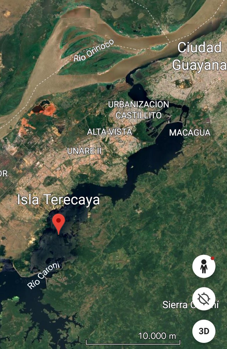 Fritz_A_Sanchez's tweet photo. #Alerta #Venezuela

Advierten que cerca de una docena de balsas mineras ilegales continúan operando en las inmediaciones de la isla Terecaya, en el río Caroní, degradando la cuenca baja y amenazando el entorno cercano a la represa de Macagua. https://t.co/swLGVDXxnW