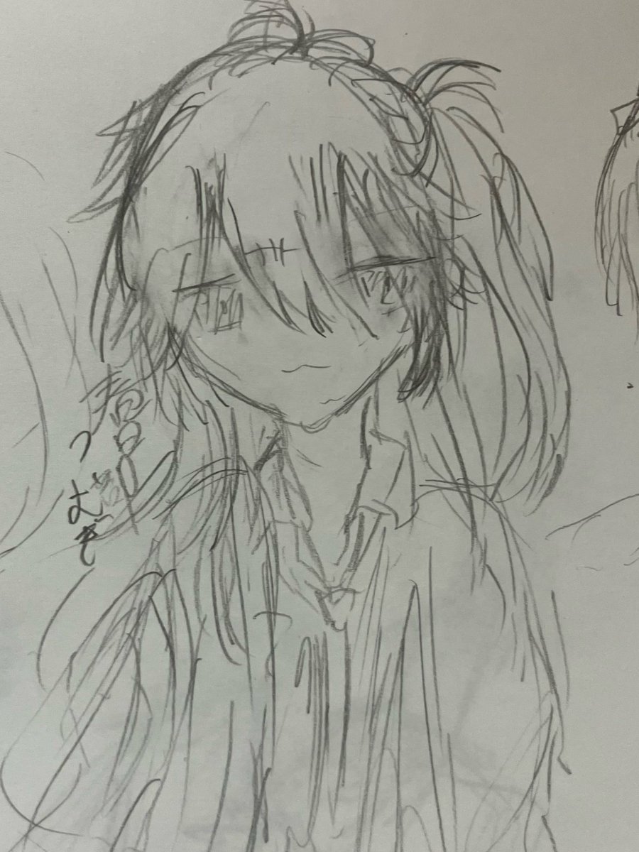 1975_0401's tweet photo. ほぼ半年前のつむぎちゃん
下手だけどつむぎちゃん感がある…今描こうとしてもつむぎちゃんじゃなくなっちゃう https://t.co/lzJ2RxPE5o
