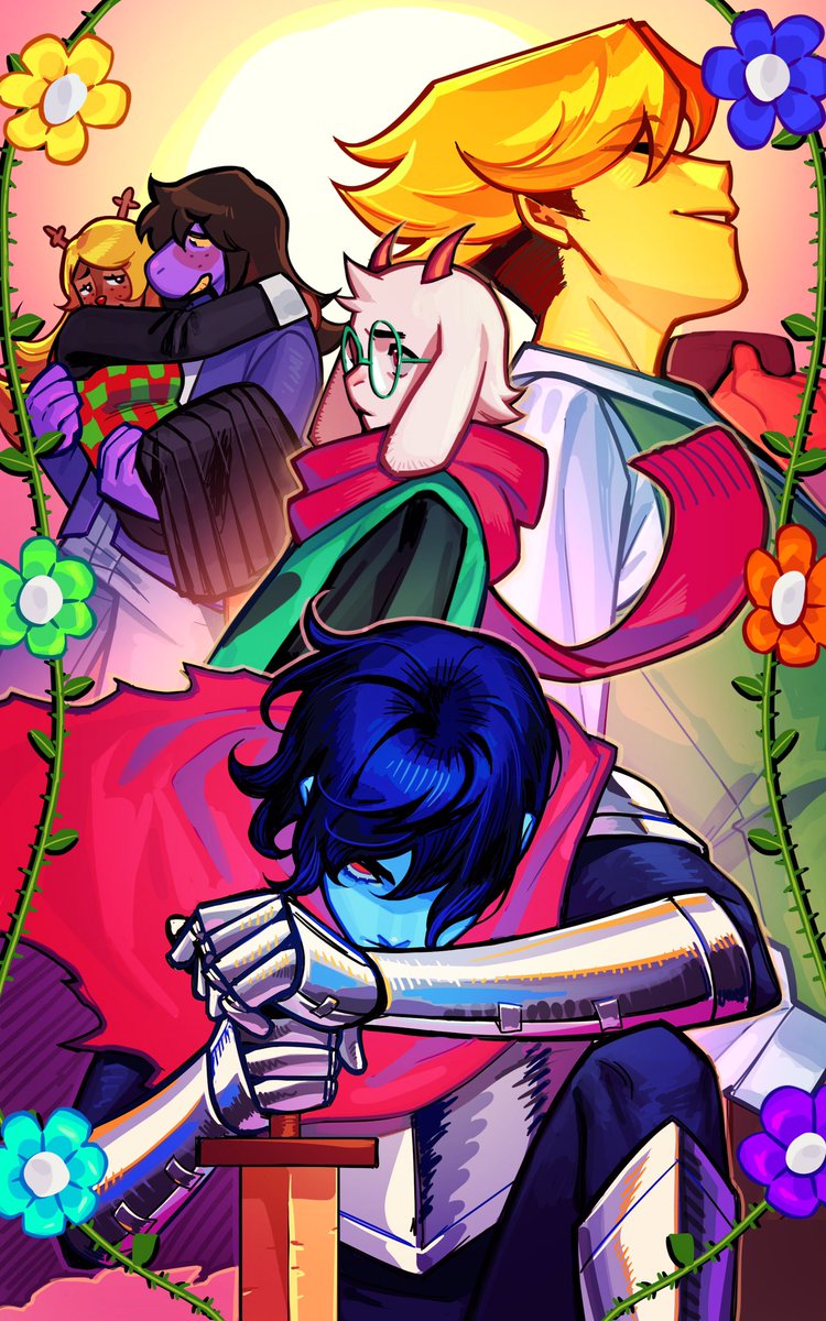 drugsandsocks_'s tweet photo. The Dield of Pink and Gold #DELTARUNE https://t.co/jowdh4gQ4P