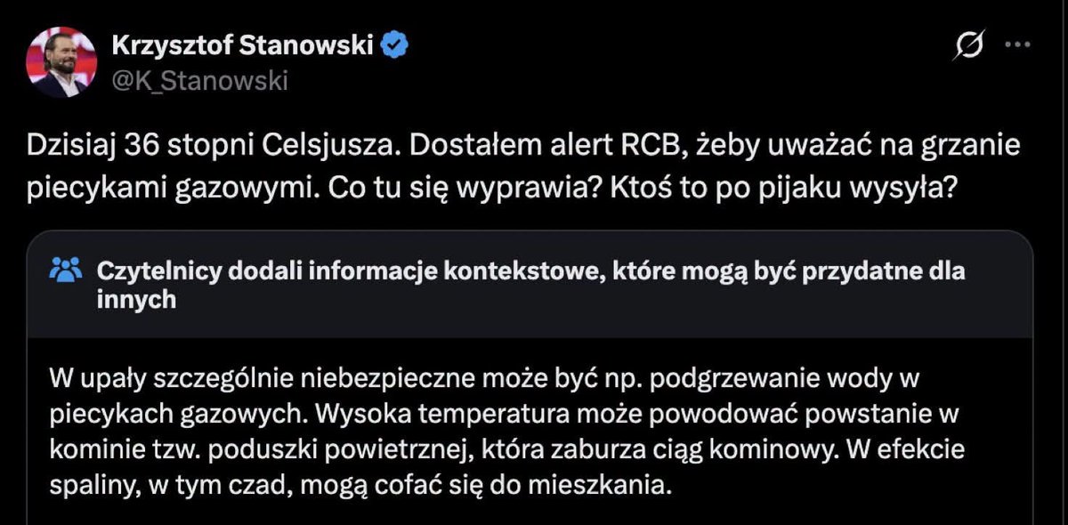 LaylahLilithah's tweet photo. Panie  zakolak @K_Stanowski  ludzie latem nadal myją naczynia i biorą prysznic. Woda z kranu nie staje się magicznie gorąca tylko dlatego, że na dworze jest 36 stopni. Junkersy nie wiedzą, że pan uznał upał za powód, żeby wyłączyć mózg. https://t.co/KPMy0sL0ck