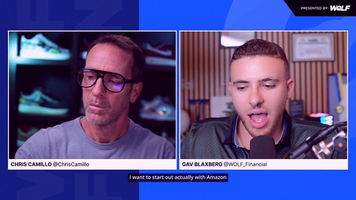 joshpan20's tweet photo. Back in June, Chris Camillo told the @WOLF_Financial podcast that Amazon $AMZN is the top pick in his AI play 👀 https://t.co/SOrUoSxP92