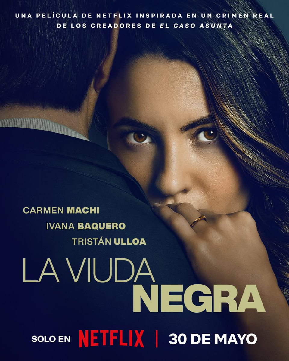 ivanabaquerq28w's tweet photo. El luto le sentaba bien. La película , de los creadores de 'El caso Asunta' y basada en un crimen real, llega el 30 de mayo. https://t.co/8hfFtu6CuQ