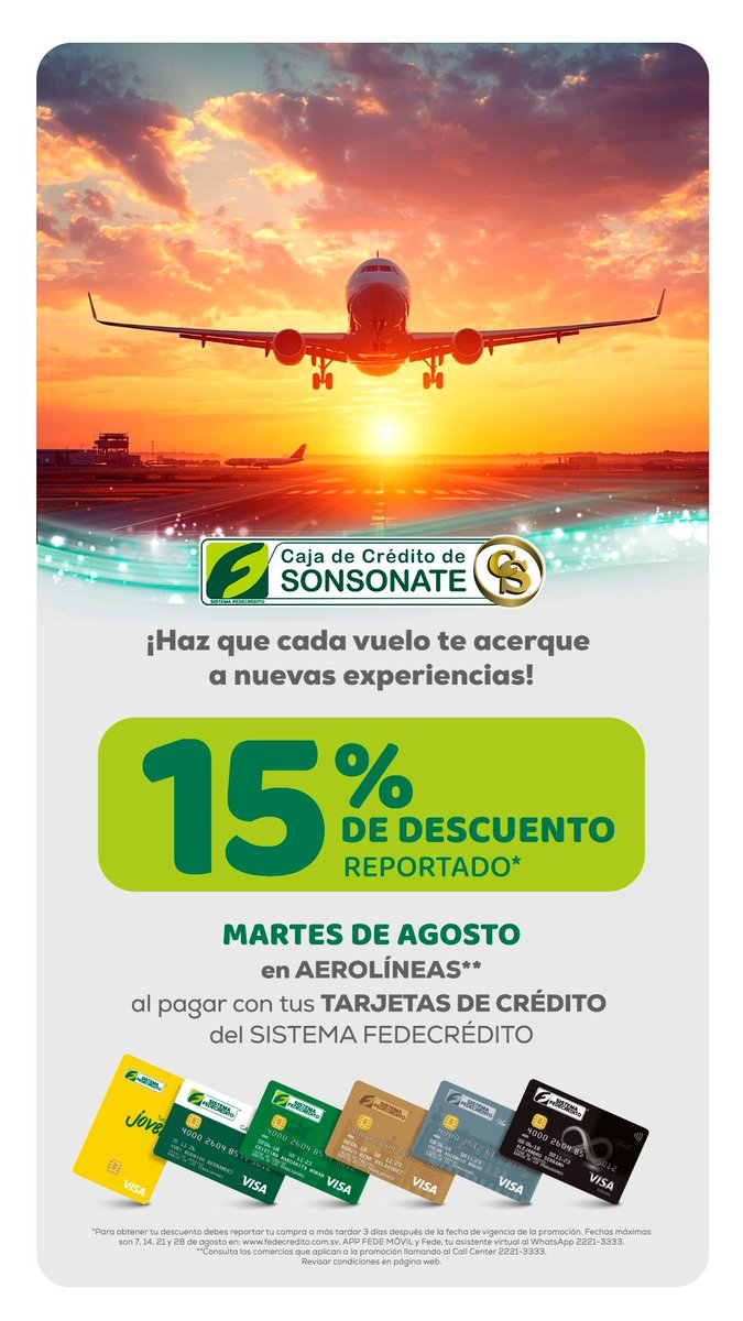 Caja_Sonsonate's tweet photo. PROMOCIONES VIGENTES PARA GOSTO💚💳 https://t.co/1eqZnz33UQ