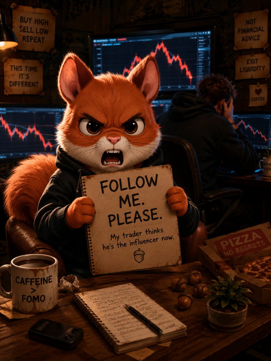 HazelOoops's tweet photo. @elonmusk My trader said I should ask for followers.

So...

I'm asking Elon instead.

Prove him wrong.

☕

#HazelVerse #MyTrader https://t.co/GpgcBpKiVL